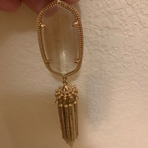 Kendra Scott Rose Gold Dusted Glass